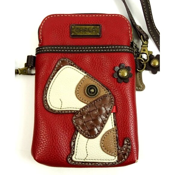 Chala Toffy Beagle Dog Crossbody Cell Phone Purse Handbag - Picture 1 of 7